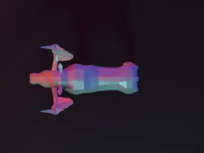 Low Poly Moose Free low-poly 3D model