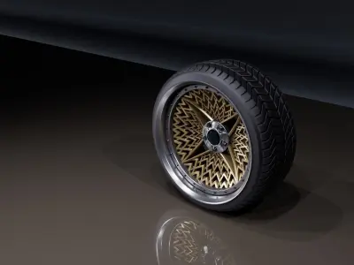 C4BT Hyperspace wheel  3D model