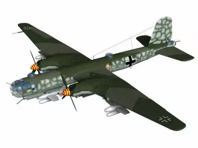 Heinkel He 177 Greif 3D model