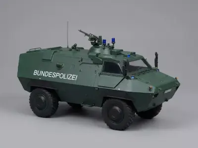 FEDERAL BORDER GUARD VEHICLE 3D print model