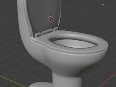 Toilet Free 3D model purchase