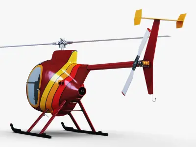 Revolution Mini-500 3D model