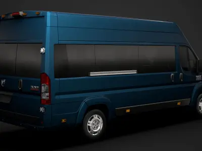 Ram Promaster Window Van 3500 H3 159WB EXT 2020 3D model