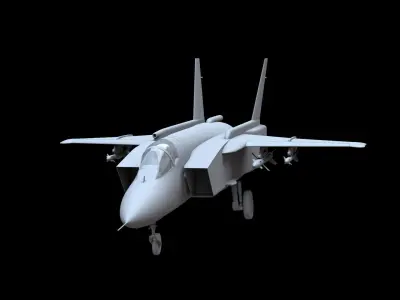 Yakovlev Yak-141 Free low-poly 3D model