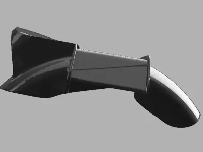 Garde boue Avant  Zero 9 Z9 3D model
