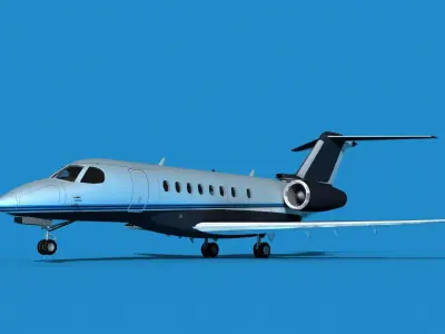 Cessna Citation C700 Longitude V03 3D model