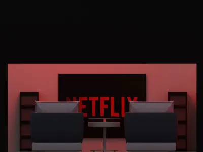 Isomeric Private Home Cinema 3D model