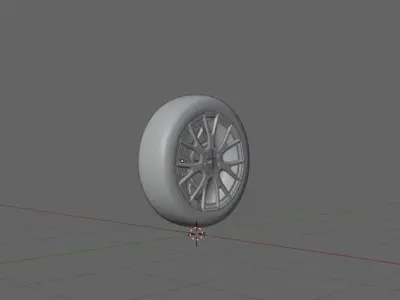 Blender Wheel Introduction 3D model