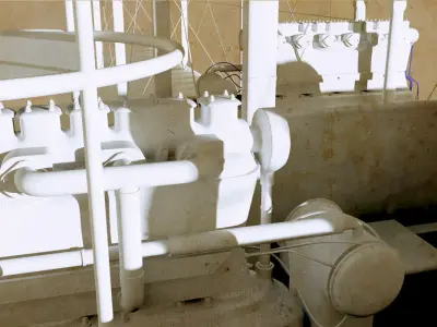 Caproni Ca3 aircraft 3D model