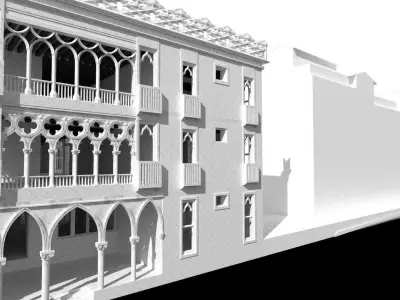 Venice Palace Cadoro 3D model