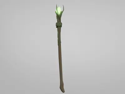 Low-Poly Fantasy Weapons Pack Low-poly 3D model