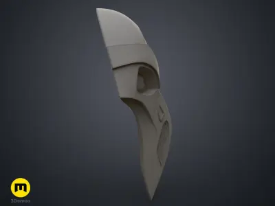 Sith Inquisitor Mask - Tales of the Jedi 3D print model