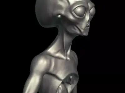 Alien autopsy version 2  3D print model