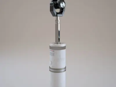 Hydraulic Cylinder Piston 3D model