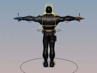 The Winter Solider Free Free low-poly 3D model