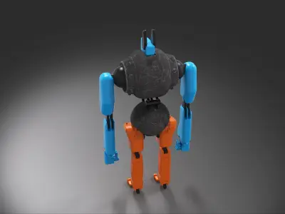 Robotic automat CRb droid 3D model