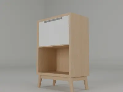 Cabinet  end Closet Furniture  3D model