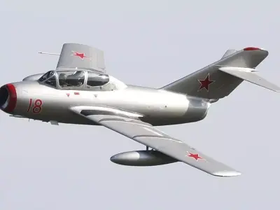 Mikoyan-Gurevich MiG-15 3D model