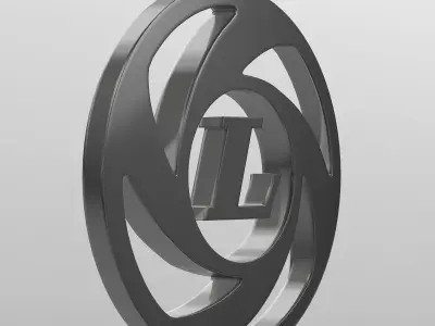 ashok leyland logo 3D model