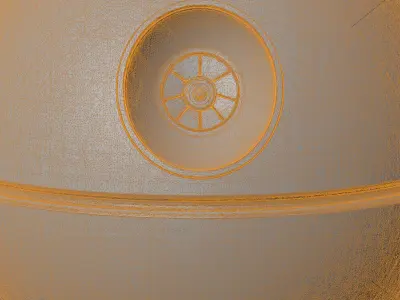 Death Star Station 3D Print Model 3D print model