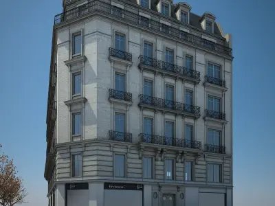 Old Building VIII 3D model