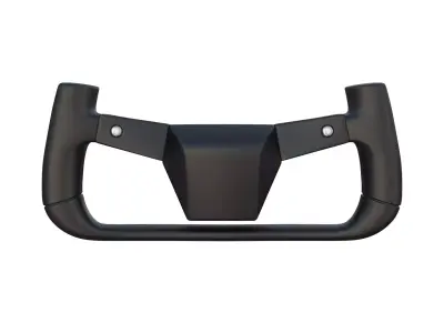 Tesla Cybertruck Steering Wheel 3D model