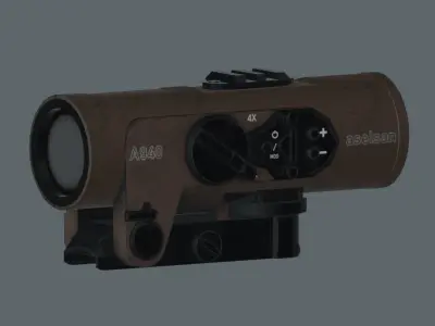 Aselsan A940 Low-poly 3D model