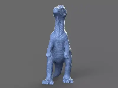 Pachycephalosaurus Dinosaur 3d scan toy 3D model