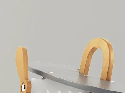 Childrens toy aircraft 3D model