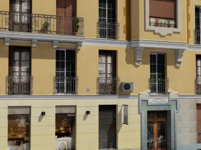 Building apartment - apartment Low-poly 3D model