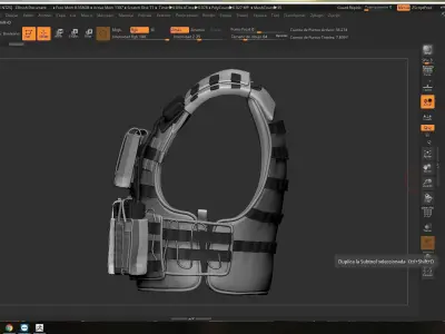 TACTICAL VEST 3D model