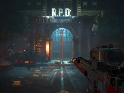 HAMR-17 Weapon Low-poly 3D model