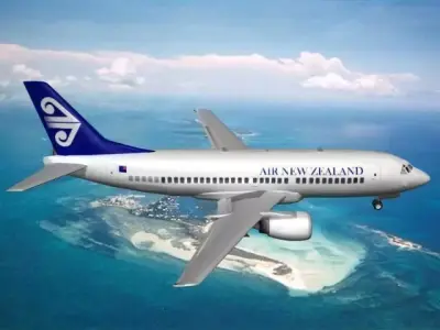 Boeing 737-300 Air New Zealand 3D model