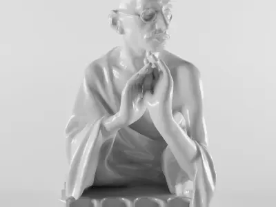 Mohandas Karamchand Gandhi 3D print model