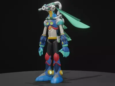 Splash Warfly 3D model