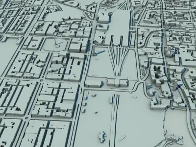 Edinburgh Scotland United Kingdom 3D print model