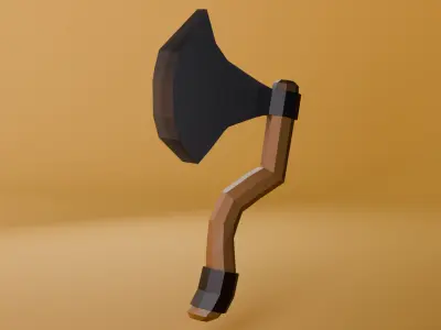 Stylized Weapon Pack Low-poly 3D model