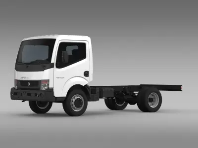 Ashok Leyland Partner Chassi 2015 3D model