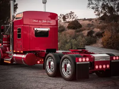 Kenworth W900 AeroCab Special Edition 3D model