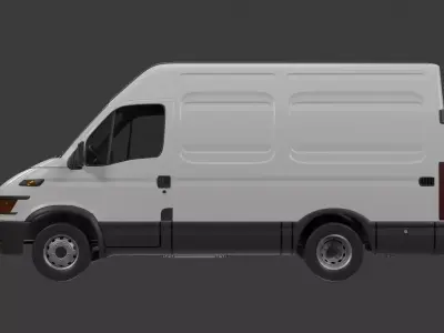 Iveco Daily 3rd Gen 1999-2006 Panel Van Short Wheelbase H2 3D model