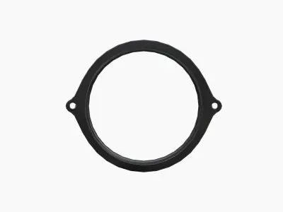 Vibrant HD V-Band clamp Low-poly 3D model