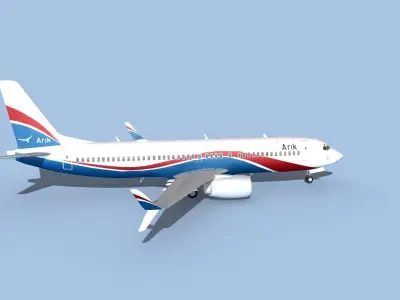 Boeing 737-800 Max Arik 3D model