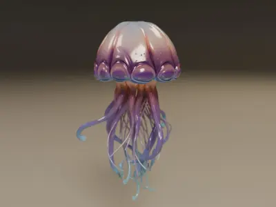 jellyfish 3D print model