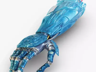 Bio robotic hand v 1 3D model