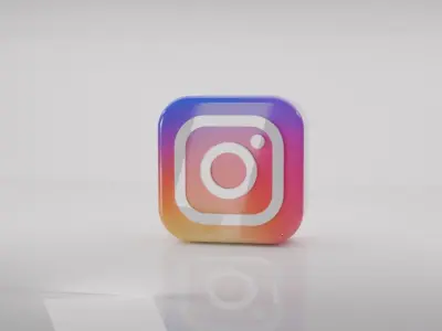 Instagram 3d Free 3D model