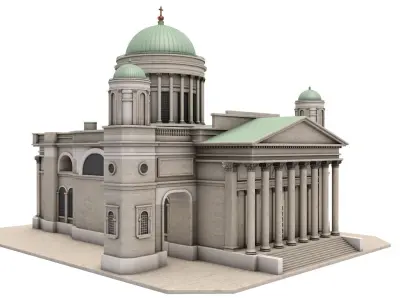 Esztergom Basilica 3D model