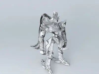 Zangetsu Zangetsu robot Free 3D model