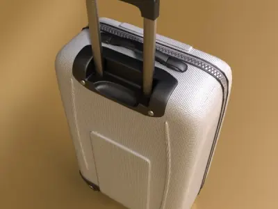 Rolling Suitcase 03 High Detail 3D model