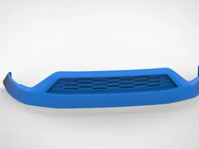 2015 and Higher Doblo Front Bumper 3D model