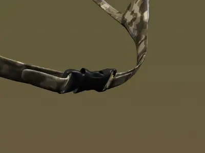 Army Camoflage Helmet 3D model